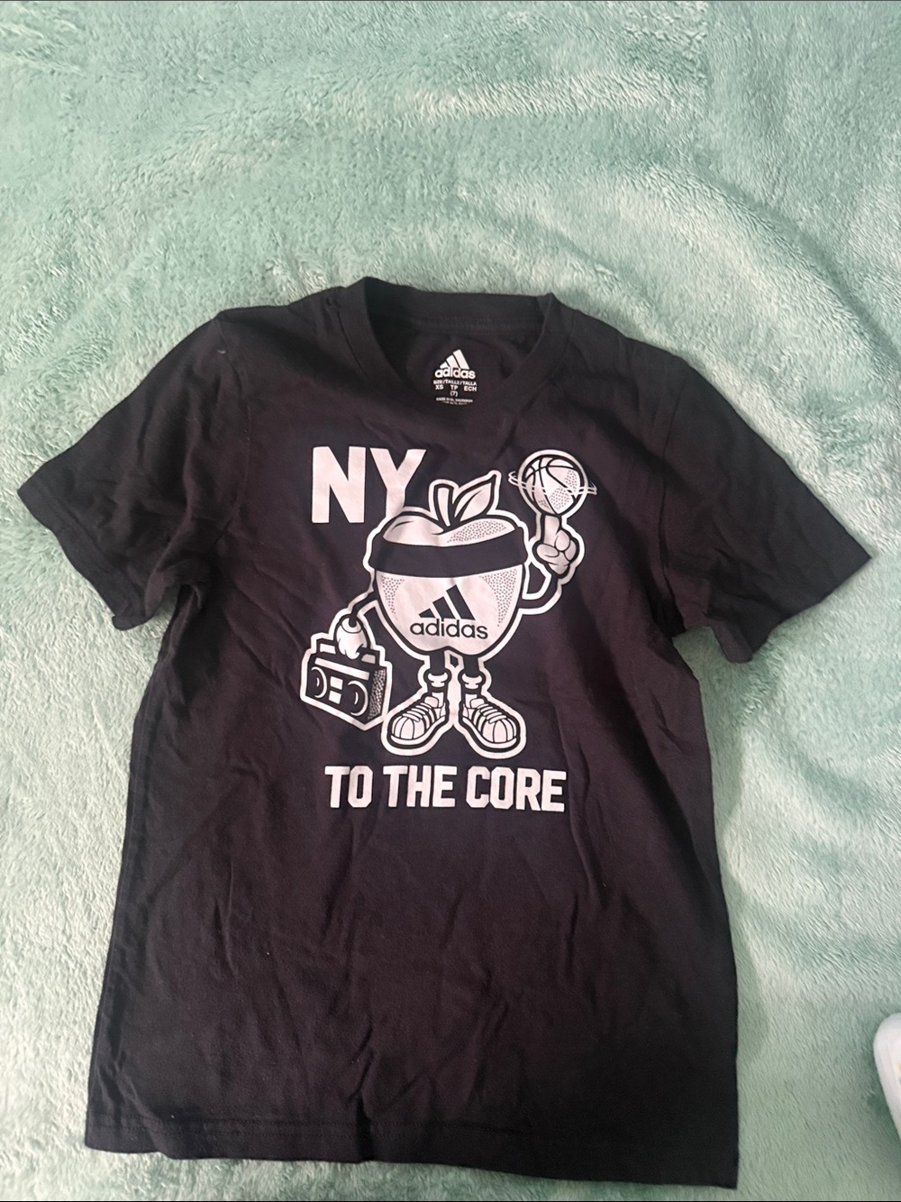 adidas Black NY To The Core Graphic Tee